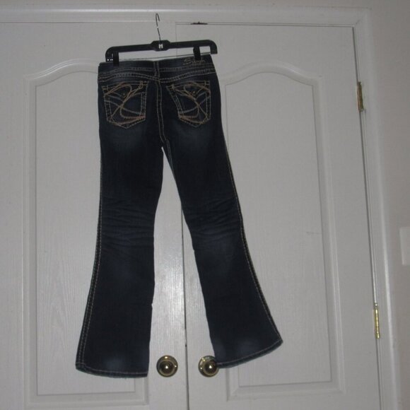 SILVER JEANS Suki Surplus Bootcut Dark Wash Jeans Size 29 - Picture 3 of 7
